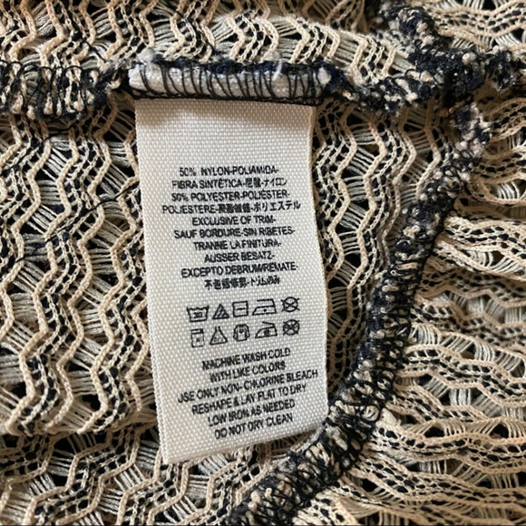 Free People Black and White Sleeveless Top - Picture 9 of 9